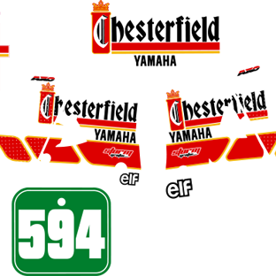 Yamaha 1989 1992 Chesterfield Kit