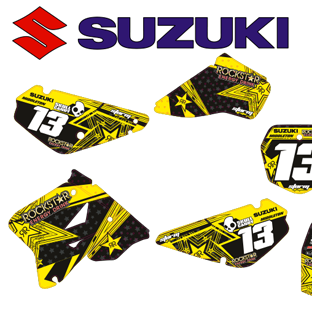 Suzuki RM 85 2002 2014 Rockstar Kit Middleton
