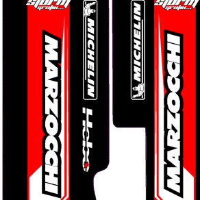 Gas Gas Marzocchi Lower Fork Graphics 2