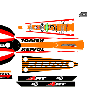 Repsol Montesa OSET Kit